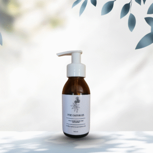 Pure Hexane-Free Cold-Pressed Castor Oil 100ml